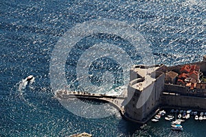 The Saint Jan Fort in Dubrovnik, Croatia