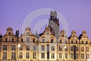 Saint Jean-Baptiste Church in Arras seen from Place des Heros