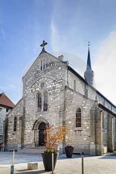 Saint-Jean-Baptiste church, La Roche-sur-Foron, in France