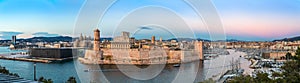 Saint Jean Castle and Cathedral de la Major  in Marseille