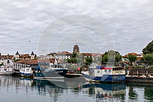Saint-Jean-de-Luz Harbour, Basque Country, France photo