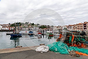 Saint-Jean-de-Luz Harbour, Basque Country, France photo