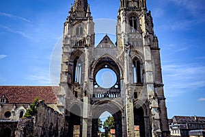 Saint Jean des vignes abbey, Soissons, France