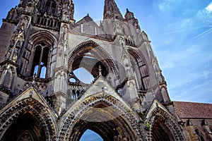 Saint Jean des vignes abbey, Soissons, France