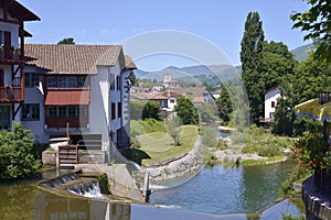 Saint-Jean-Pied-de-Port in France photo