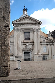 Saint Jerome of the Croats church in Rome, Italy