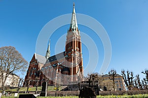 Saint John church Sankt Johannes kyrka in Stockholm, Sweden photo