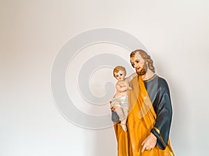 Saint Joseph and Baby Jesus