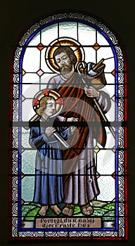 Saint Joseph with child Jesus