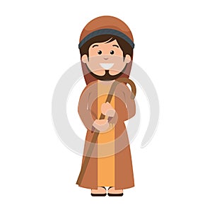 Saint joseph manger character