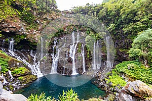 Saint-Joseph, Reunion Island - Langevin waterfall photo