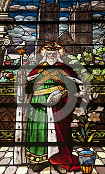 Saint Joseph Stained Glass Window