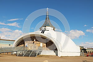 Saint Judes Cathedral in Iqaluit, Nunavut, Canada photo
