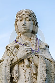 Saint Kateri Tekakwitha at Auriesville Shrine