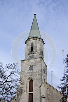 Saint Katerina Evangelical Lutheran Church in Kuldiga Latvia photo