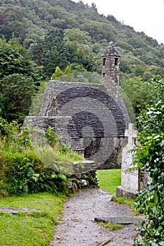 Saint Kevin Church. Glendalough, Ireland