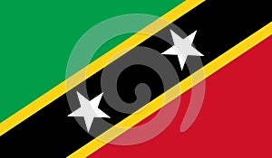 Saint Kitts and Nevis Flag photo