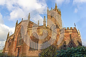 Saint Laurence Church in Ludlow, England