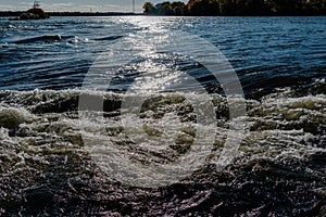 Saint-Lawrence river, Lachine Rapids in LaSalle