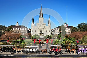 Saint Louis Cathedral, New Orleans, Louisiana USA
