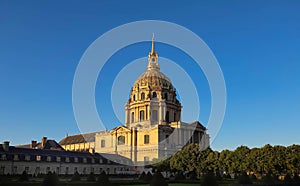 Chapel of Saint-Louis-des-Invalides 1679 in Les Invalides National Residence of Invalids complex, Paris, France.