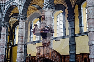 Saint Loup church in Namur, Belgium.