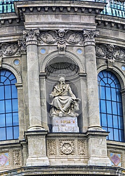 Saint Luke Saint Stephens Cathedral Budapest Hungary