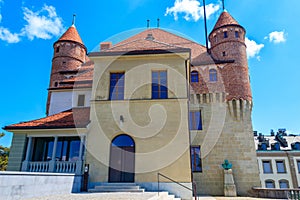 Saint-Maire Castle in Lausanne, Switzerland