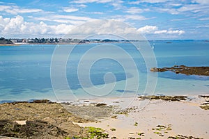 Saint Malo beach