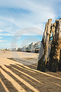 Saint-Malo coast and embankment