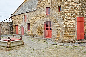 Saint Malo France - july 30 2023 : Jacques Cartier house