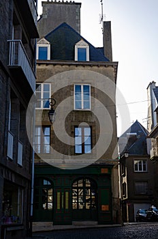 Saint-Malo, walled city in Brittany, France