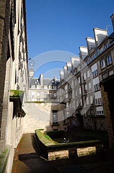 Saint-Malo, walled city in Brittany, France