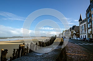 Saint-Malo, walled city in Brittany, France