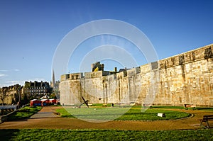 Saint-Malo, walled city in Brittany, France