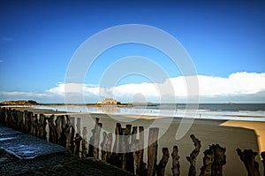 Saint-Malo, walled city in Brittany, France