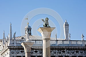 Saint Mark Place in Venice