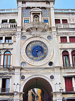 Saint Mark`s Clock, Venice, Italy