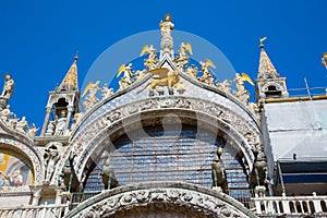 Saint Marks Basilica (Basilica di San Marco), Cathedral. Venice.