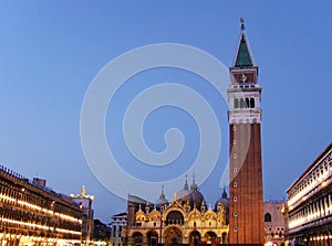 Saint Markâ€™s Basilica in Venice Italy