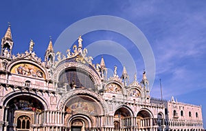 Saint Markâ€™s Basilica in Venice Italy