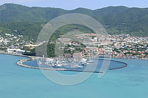 Saint Martin - Marigot - Port de Fort Louis photo