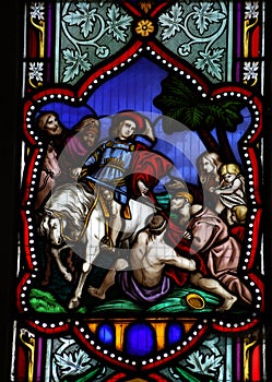 Saint Martin Stained Glass Window