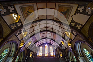 Saint Mary of the Assumption Parish Church in Brookline, Massachusetts MA, USA