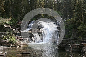 Saint Mary Falls, Glacier National Park