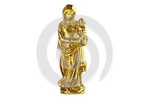 Saint Mary and Jesus Figurine