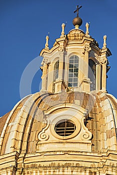 Saint Mary of Loreto church in Rome