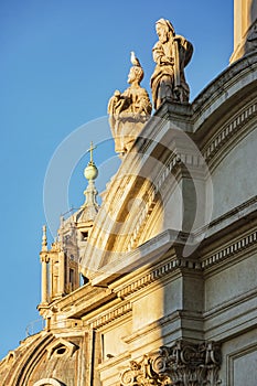 Saint Mary of Loreto church in Rome