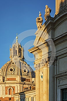 Saint Mary of Loreto church in Rome