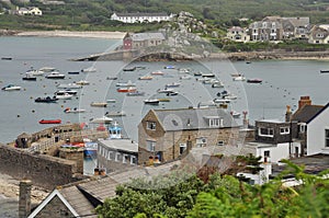 Saint Mary old harbour, Isles of Scilly, England, UK